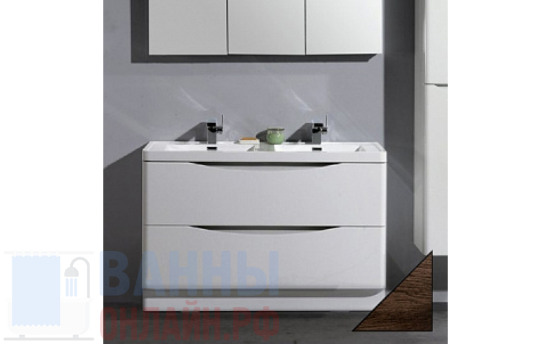 Тумба с раковиной BelBagno Ancona-N 120 rovere more напольная