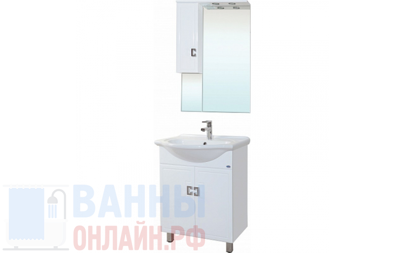 Мебель для ванной Bellezza Миа 65 прямая