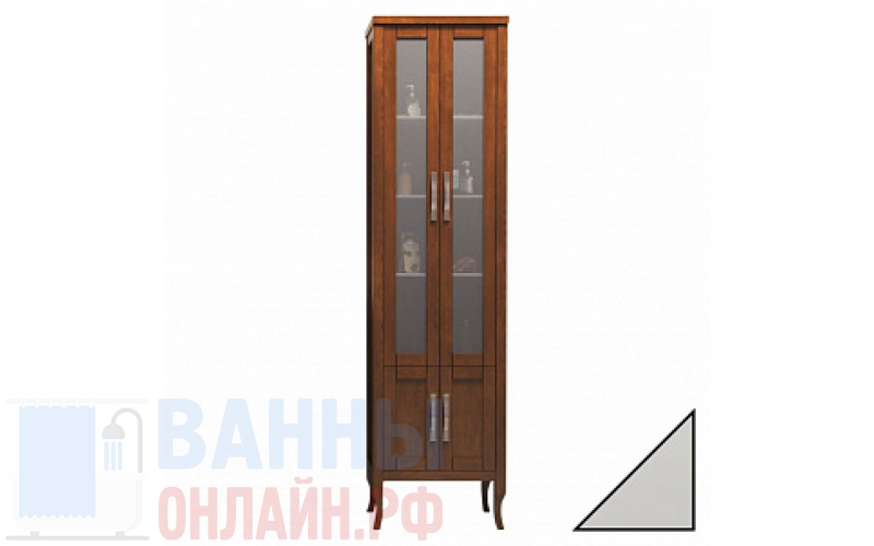 Шкаф-пенал Opadiris Мираж 50 слоновая кость