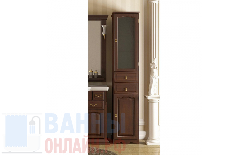 Шкаф-пенал Opadiris Риспекто 40 R нагал, без корзины