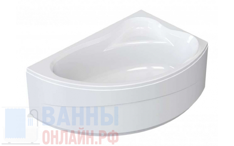 Акриловая ванна Cezares TEBE-150-100-41-R 1500x1000x410