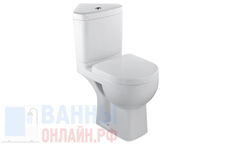 Унитаз-компакт Jacob Delafon Odeon Up 18557K-00 напольный с бачком E4741-00 угловой
