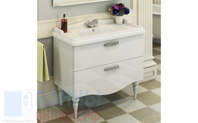 Тумба с раковиной Comforty Монако 100