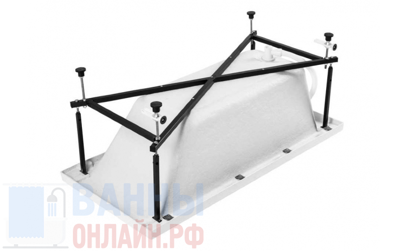 Каркас сварной для акриловой ванны Aquanet Bright 155x70