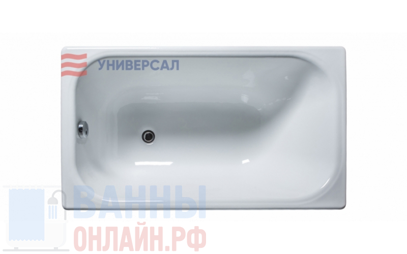 Чугунная ванна Универсал ВЧ-1200 Каприз 120х70