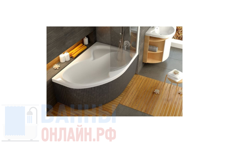 Акриловая ванна Ravak Rosa II CJ21000000 150x105 R