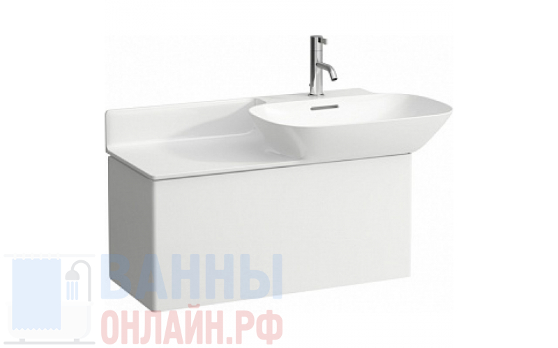 Тумба с раковиной Laufen Ino белая матовая