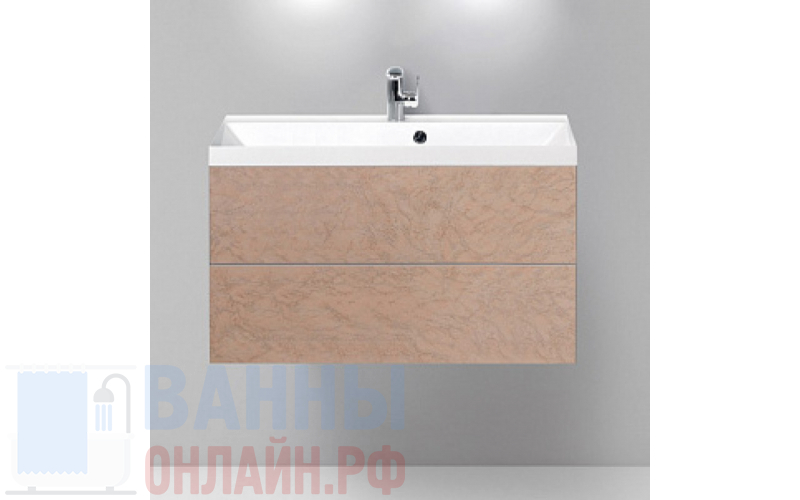 Тумба с раковиной BelBagno Regina 90 marmo rosa