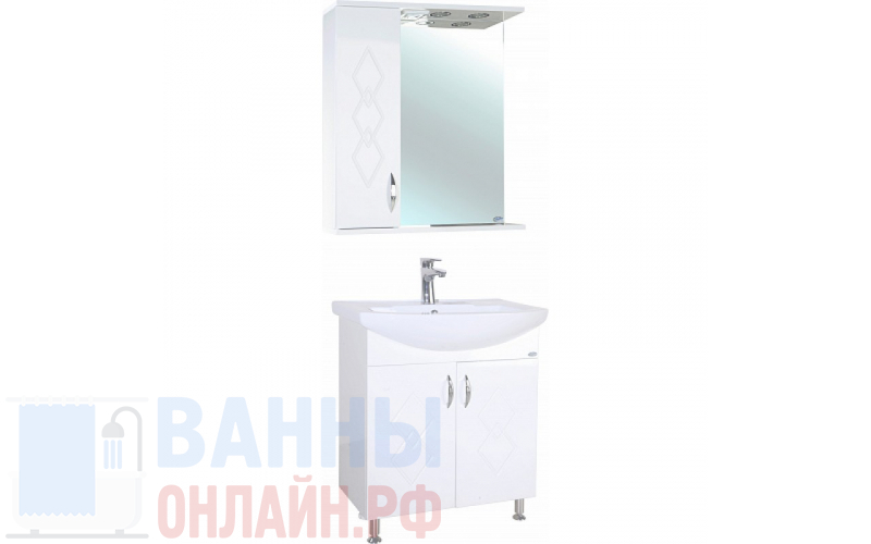 Мебель для ванной Bellezza Элеганс 65