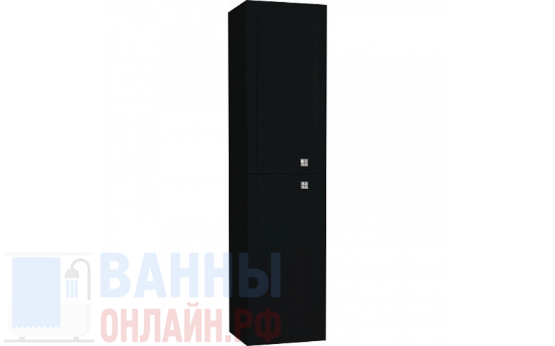 Шкаф-пенал Bellezza Милан 40 L черный