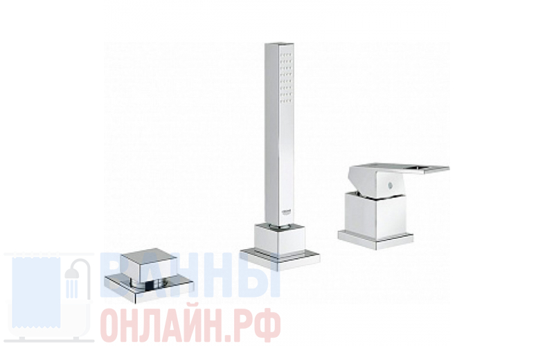 Смеситель Grohe Eurocube 19966000 на борт ванны