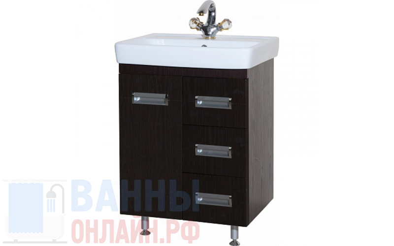 Тумба с раковиной Bellezza Сиена 70 венге