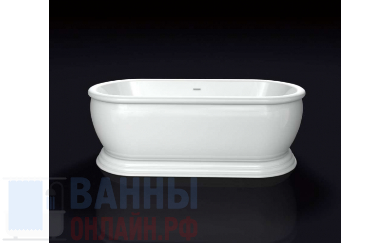 Декоративная накладка на отверстие перелива для ванны  BelBagno BB39-T-BRN Бронза