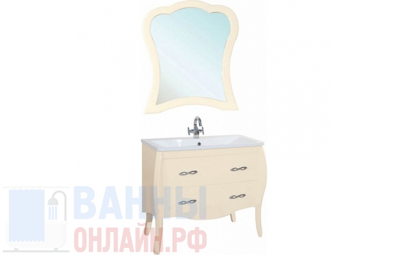 Мебель для ванной Bellezza Грация 90 бежевая