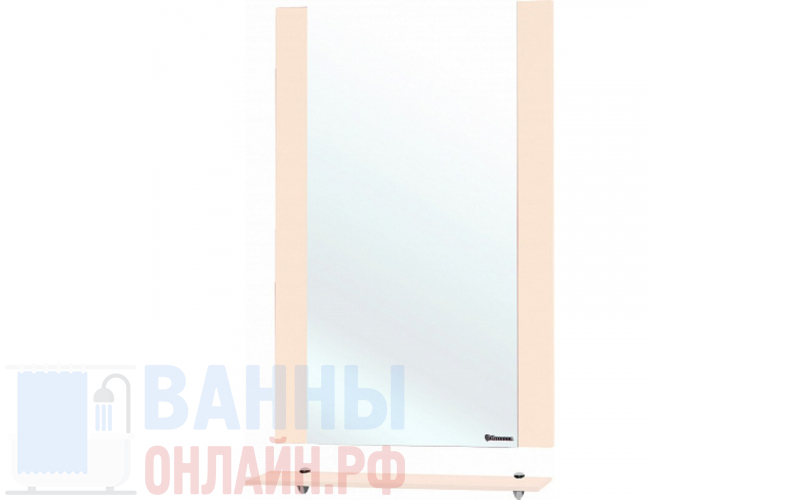 Зеркало Bellezza Рокко 50 бежевое