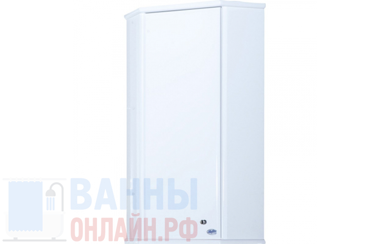 Шкаф Bellezza Лилия 34 угловой белый L