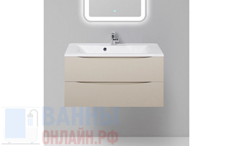 Тумба с раковиной BelBagno Marino 90 crema opaco