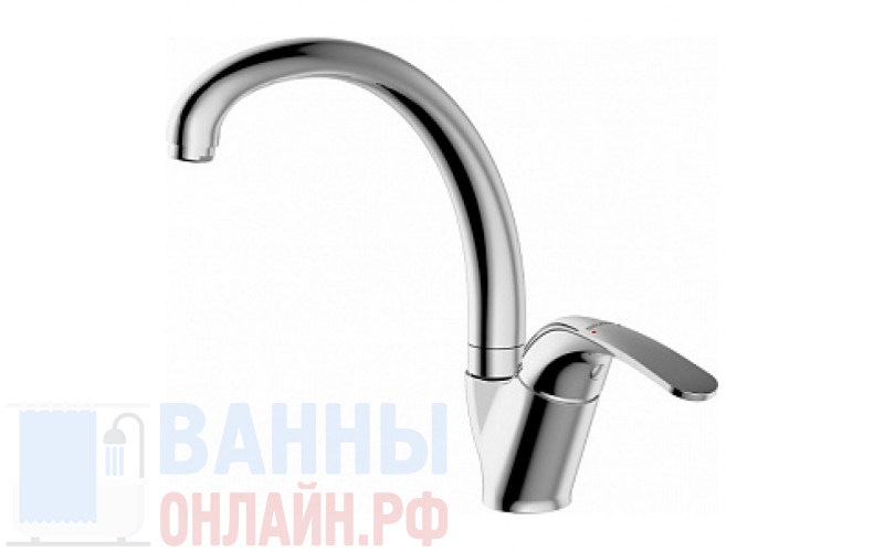Смеситель Bravat Fit F7135188CP-1-RUS для кухонной мойки
