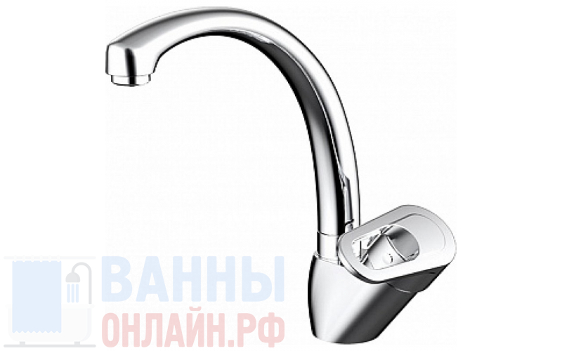 Смеситель Bravat Loop F7124182CP для кухонной мойки