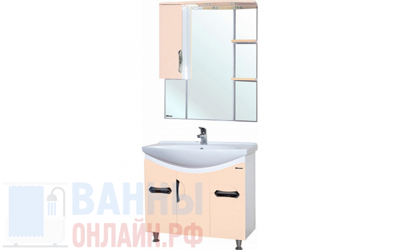 Мебель для ванной Bellezza Лагуна 85 бежевая