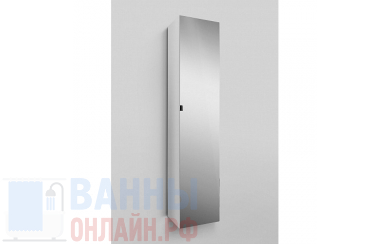 Шкаф-пенал Am.Pm Spirit V2.0 35 R подвесной, зеркало, белый глянец