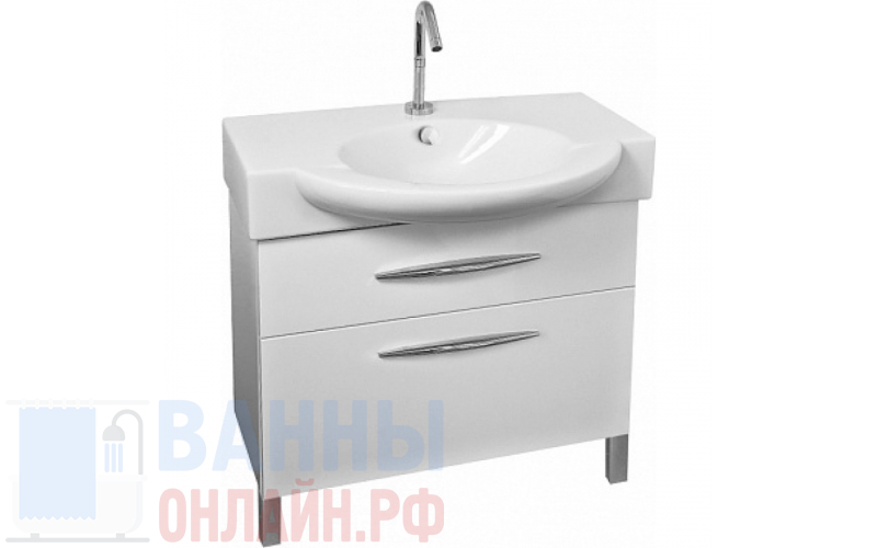 Тумба с раковиной Jacob Delafon Presquile EB927-J5 белая