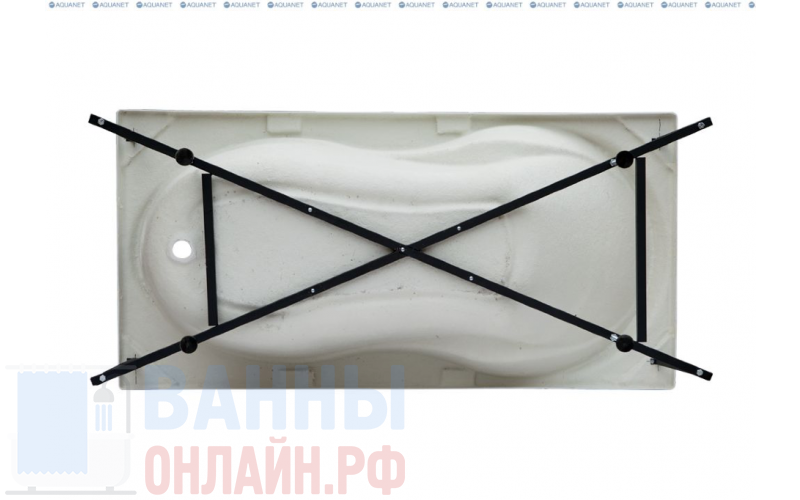 Каркас сварной для акриловой ванны Aquanet Corsica 170x75