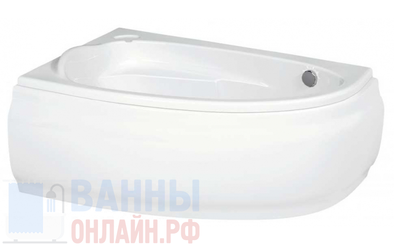 Акриловая ванна Cersanit JOANNA 140 левая WA-JOANNA*140-L-W 140х90