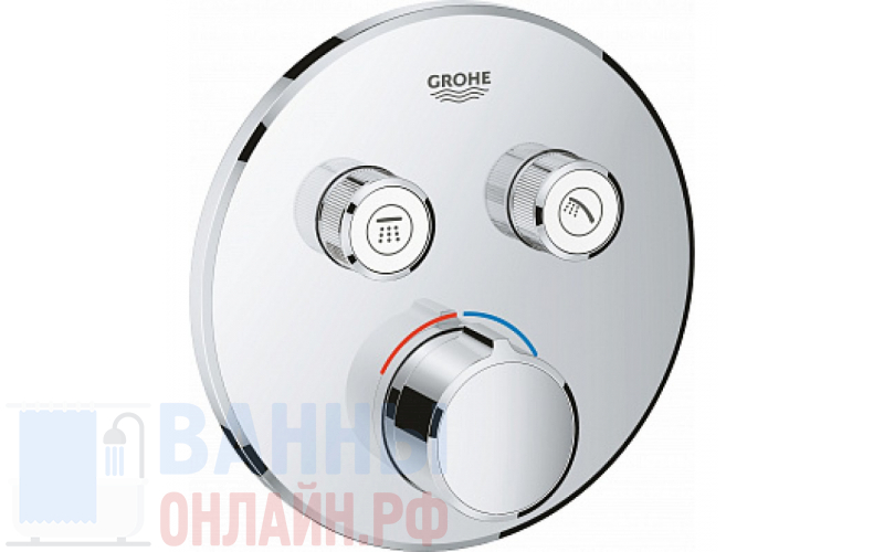 Смеситель Grohe Grohtherm SmartControl 29145000 для ванны с душем