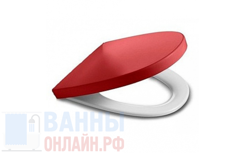 Крышка-сиденье Roca Khroma 801652F3T с микролифтом, красная