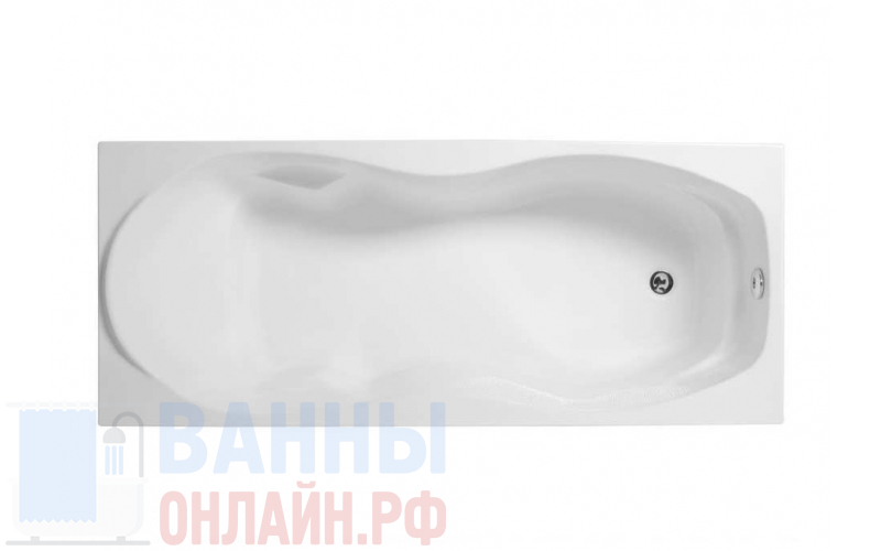 Акриловая ванна Aquanet Tessa NEW 170x70