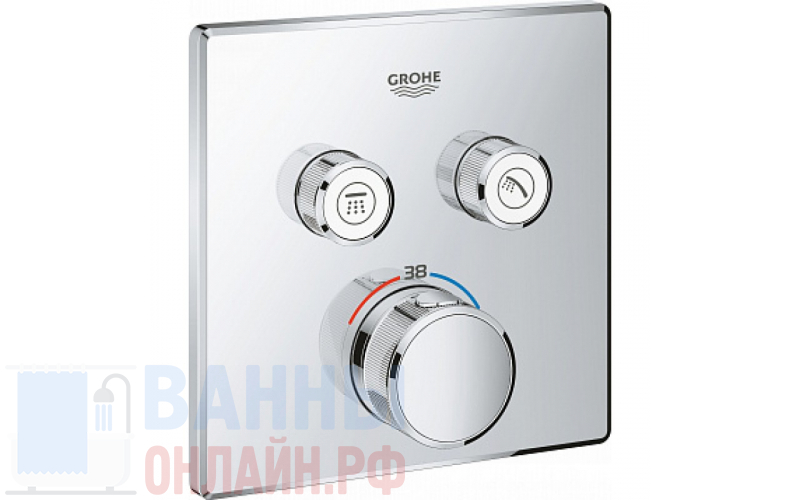Термостат Grohe Grohtherm SmartControl 29124000 для ванны с душем