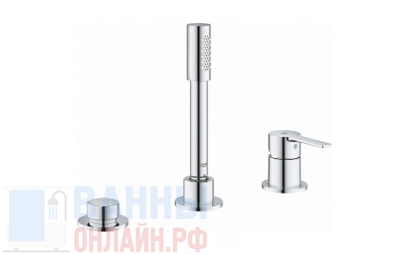 Смеситель Grohe Lineare New 19965001 на борт ванны