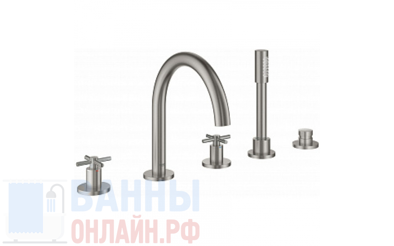Смеситель Grohe Atrio New 19923DC3 на борт ванны