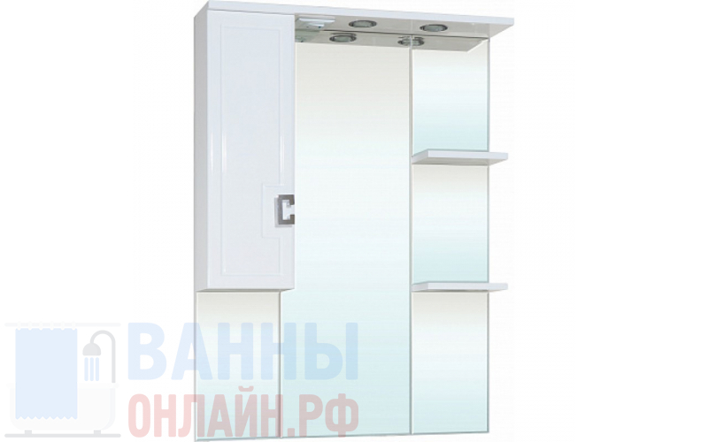 Зеркало-шкаф Bellezza Миа 75 L
