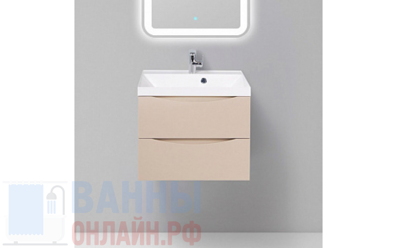 Тумба с раковиной BelBagno Marino 60 crema opaco