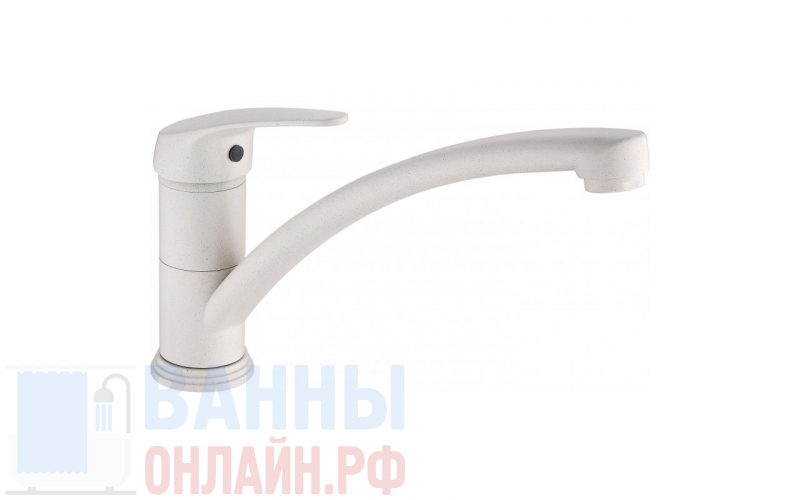 Смеситель Elghansa Kitchen 5600377 stone white для кухонной мойки