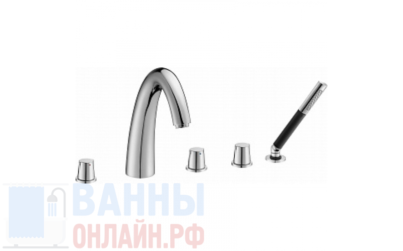 Смеситель Jacob Delafon Elevation E18876-CP на борт ванны