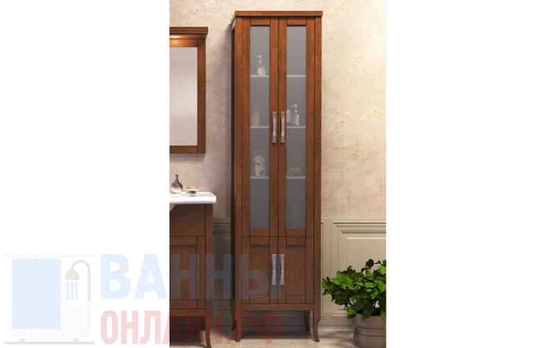 Шкаф-пенал Opadiris Мираж 50 светлый орех