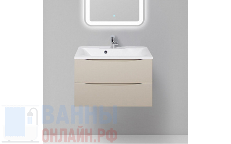 Тумба с раковиной BelBagno Marino 75 crema opaco