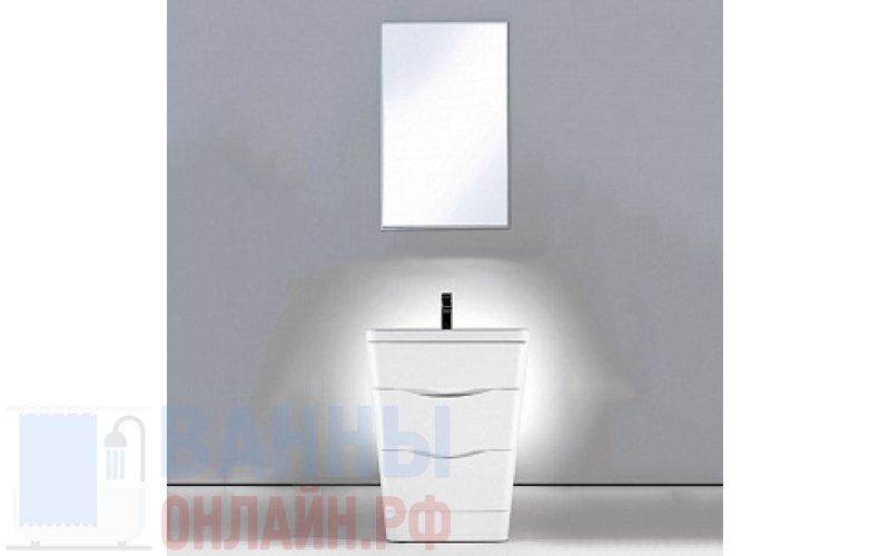 Мебель для ванной BelBagno Piramide 65 bianco lucido