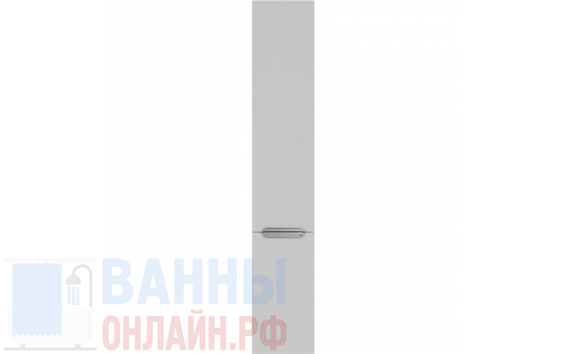 Шкаф-пенал Am.Pm Spirit L белый, без б/к