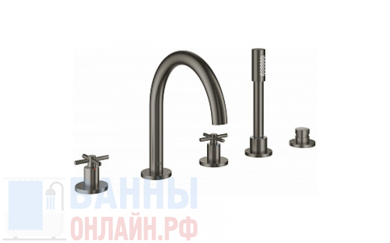 Смеситель Grohe Atrio New 19923AL3 на борт ванны