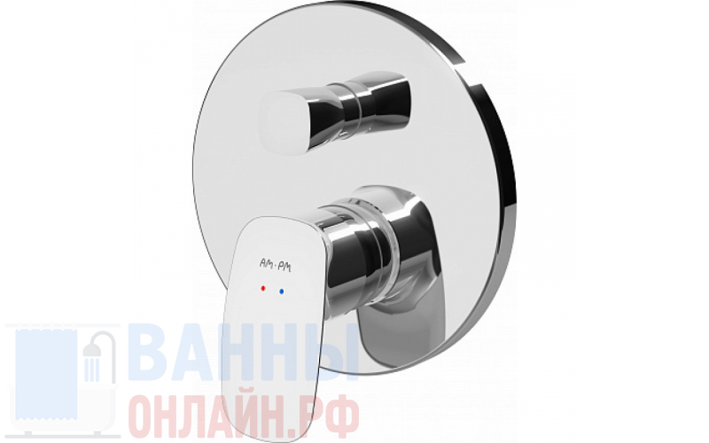 Смеситель Am.Pm Spirit V2.1 F71A85000 для ванны с душем