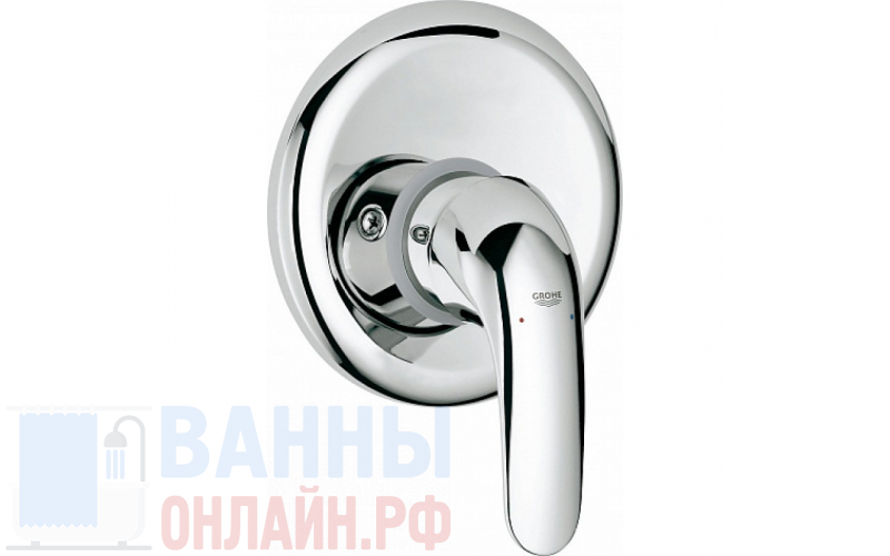 Смеситель Grohe Euroeco 32742000 С ВНУТРЕННЕЙ ЧАСТЬЮ, для душа