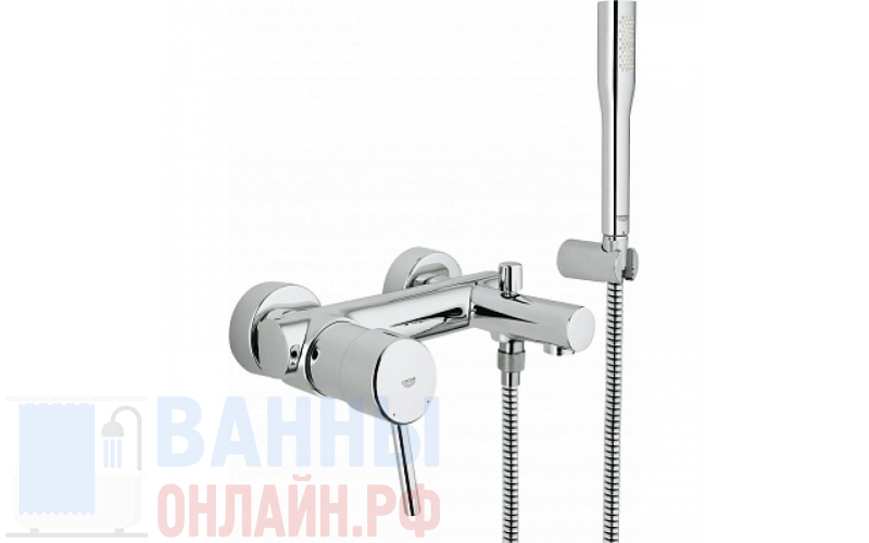 Смеситель Grohe Concetto 32212001 для ванны с душем