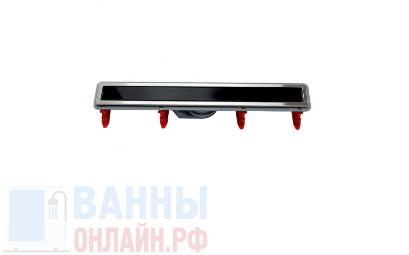 Линейный трап PESTAN Confluo Premium Black Glass Line 13000295