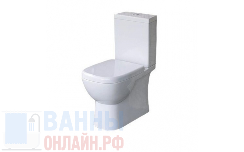Унитаз-компакт Sanita Luxe Quadro QDRSLCC01040522