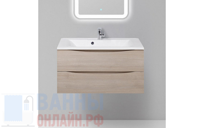 Тумба с раковиной BelBagno Marino 90 rovere grigio