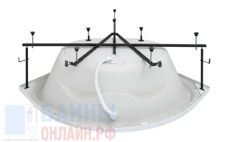 Каркас сварной для акриловой ванны Aquanet Malta 150x150